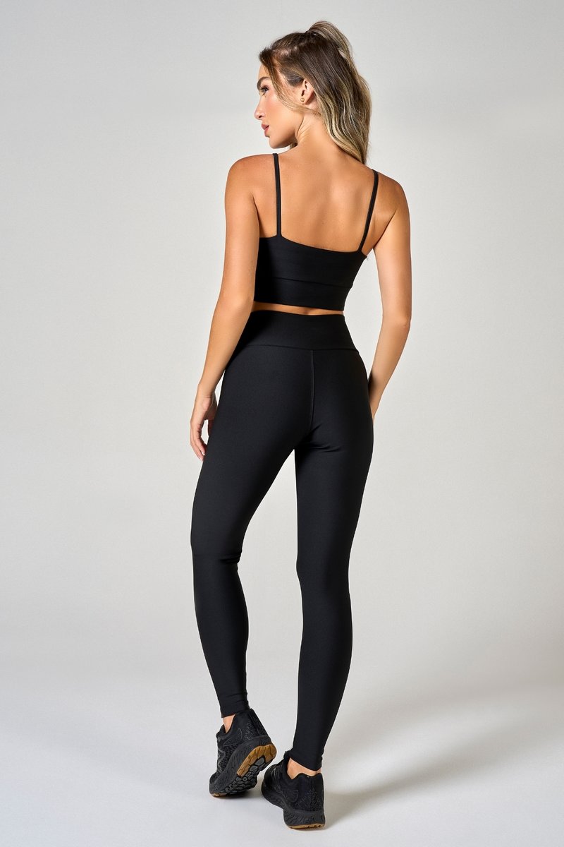 Academia Legging Feminina Preta Calça Legging Feminina Fitness