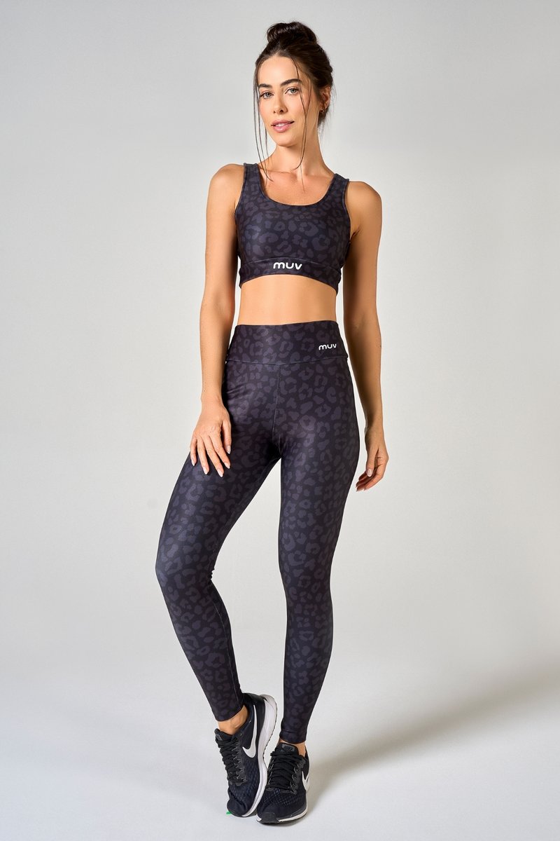 Alta Compressão Conjunto De Legging E Blusa Conjunto Legging Top